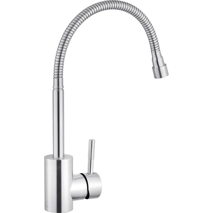 Смеситель для кухни Kroner KRP Edelstahl Klassisch ESG035-1 (нержавейка, c гибким изливом), фото 2
