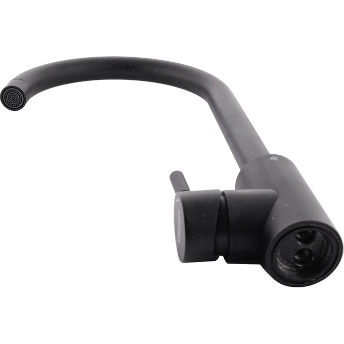 Смеситель для кухни Kroner KRP Edelstahl Klassisch SCH035 (черный матовый), Цвет производителя: черный матовый, фото 6