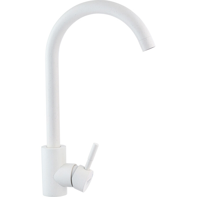 Смеситель для кухни Kroner KRP Edelstahl Klassisch WEI035 (белый матовый), Цвет производителя: белый матовый, фото 3