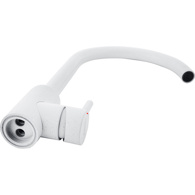 Смеситель для кухни Kroner KRP Edelstahl Klassisch WEI035 (белый матовый), Цвет производителя: белый матовый, фото 6