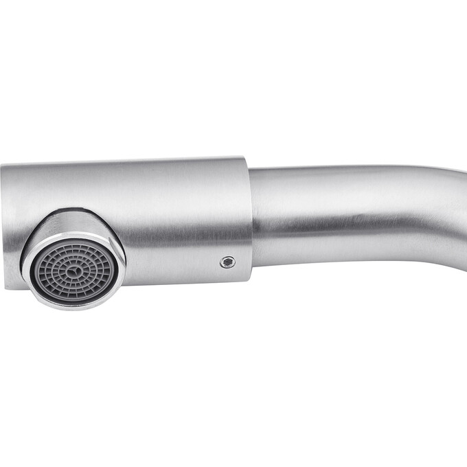 Смеситель для умывальника Kroner KRP Edelstahl Klassisch ESG012 (нержавейка), фото 7