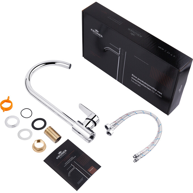 Смеситель для кухни Kroner KRP Eifel C030, фото 7