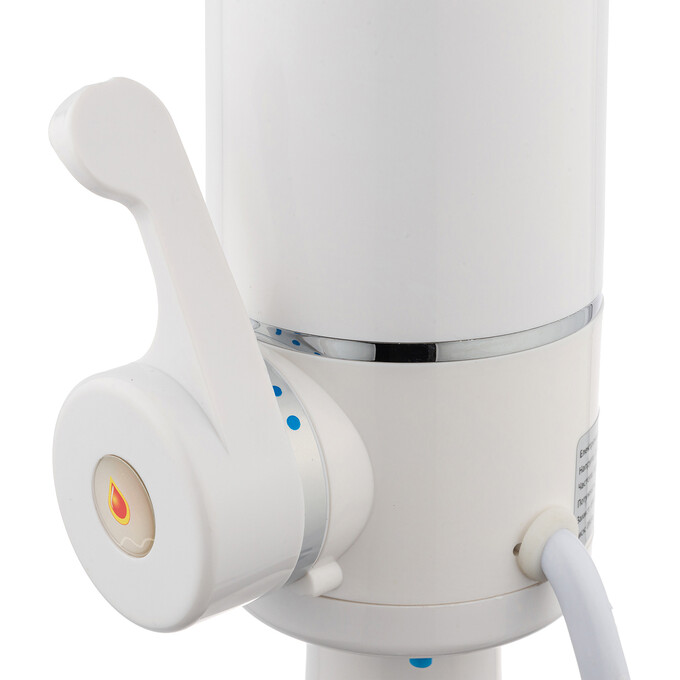 Проточный водонагреватель для кухни Kroner KRM Volt CW090 (белый/хром, с дисплеем и электронагревом 3 кВт), фото 4