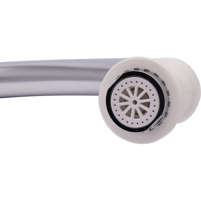 Проточный водонагреватель для кухни Kroner KRM Volt CW091 (белый/хром, с дисплеем и электронагревом 3 кВт), фото 8