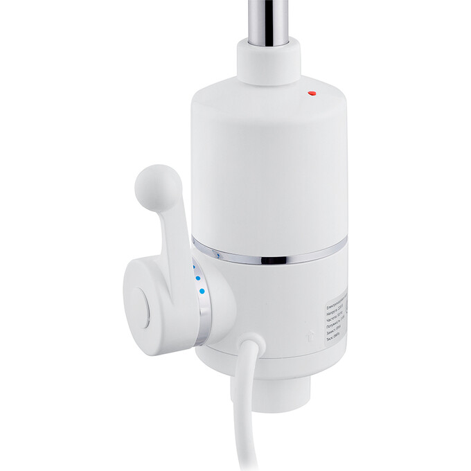 Проточный водонагреватель для кухни Kroner KRM Volt CW190RFA (белый/хром, с гибким изливои и электронагревом 3 кВт), фото 3