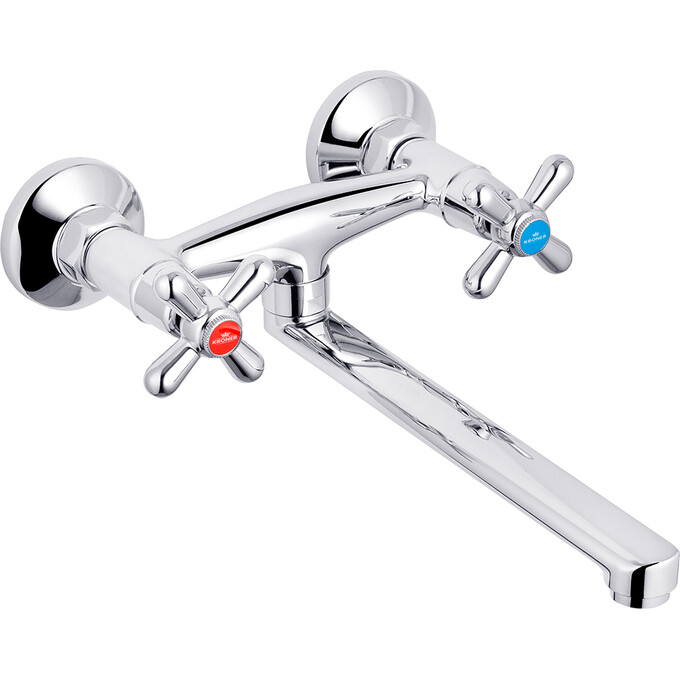 Смеситель для кухни Kroner KRP Royce C040 (настенный), фото 