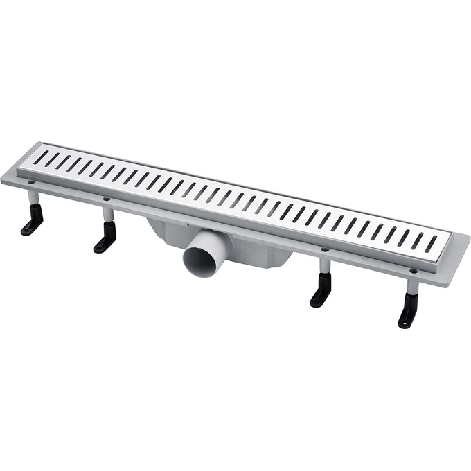 Линейный трап Kroner KRP Harz S70 (S70Sektion, 70 см, нержавейка, с решеткой Sektion), Цвет производителя: нержавейка, Доступные размеры: 70, фото 