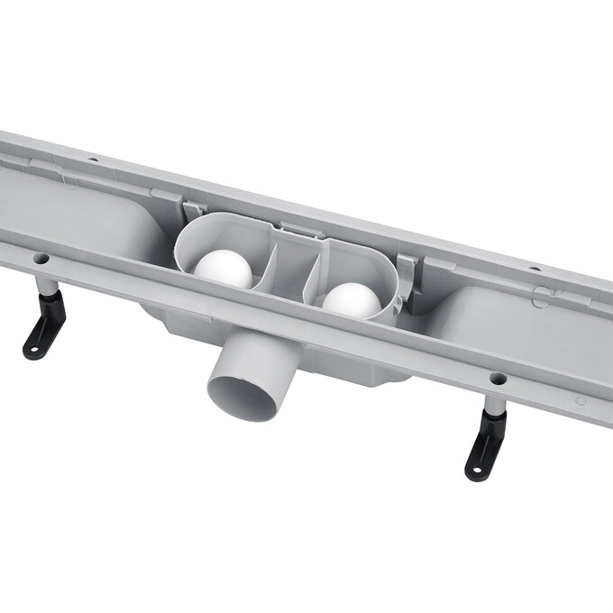 Линейный трап Kroner KRP Harz M70 (M70Muster, 70 см, нержавейка, с решеткой Muster), Доступные размеры: 70, фото 3