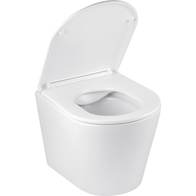 Комплект унітаз з інсталяцією 3 в 1 38772001KA513636: підвісний унітаз із сидінням Kroner Armada WHI513636 + інсталяція Grohe Rapid SL 38772001 + клавіша змиву Skate Cosmopolitan 38732000, фото , изображение 4