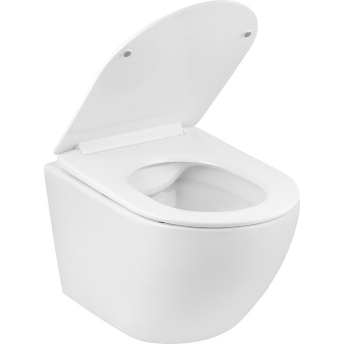 Комплект унітаз з інсталяцією 3 в 1 38772001KH523632: підвісний унітаз із сидінням Kroner Harz WHI523632 + інсталяція Grohe Rapid SL 38772001 + клавіша змиву Skate Cosmopolitan 38732000, фото , изображение 4