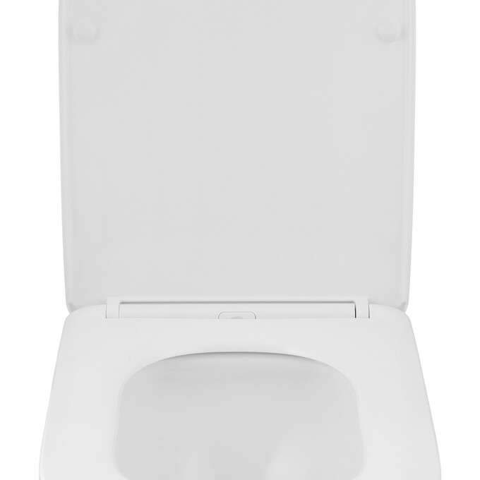 Комплект унитаз с инсталляцией 3 в 1 38772001KE483429: подвесной унитаз с сиденьем Kroner Eifel WHI483429 + инсталляция Grohe Rapid SL 38772001 + клавиша смыва Skate Cosmopolitan 38732000, фото 5