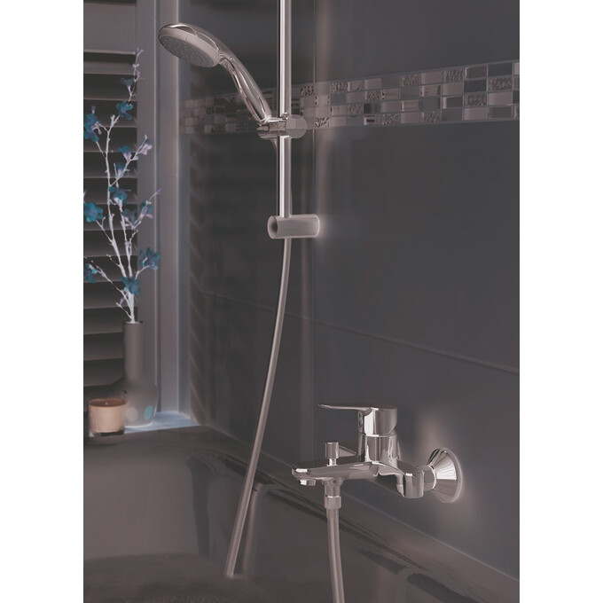 Комплект змішувачів 3 в 1 для ванної кімнати Grohe Start Curve 126747 (23805000+23767000+26196000), фото , изображение 2