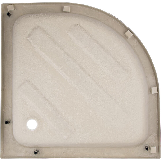 Душевая кабина 90x90 см Lidz Latwa SC90x90.SAT.MID.FR с поддоном Kapielka ST90x90x26 (профиль сатин, стекло матовое), фото 9