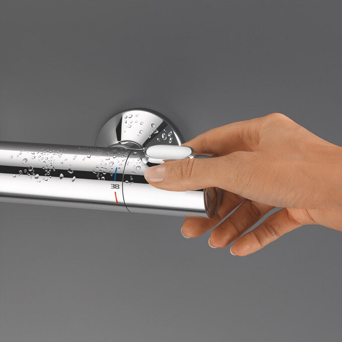 Душова система з термостатом Grohe QuickFix Precision Flow UA202908TR (34840000+26991001), фото , изображение 5