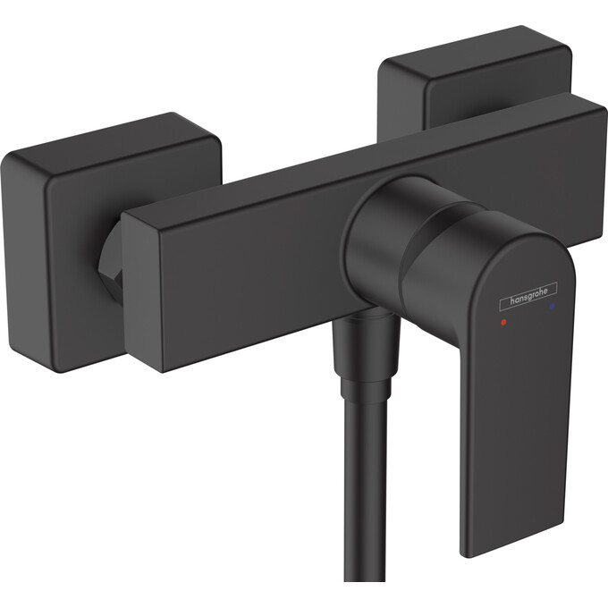 Комплект смесителей для ванной комнаты Hansgrohe Vernis Shape Black Matt 71561333 (71561670+71650670+26423670, черный матовый), фото 2