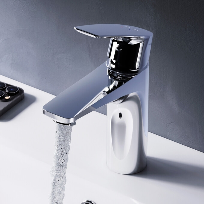 Змішувач для умивальника з гігієнічним душем Am.Pm Gem F90E03000, фото , изображение 3