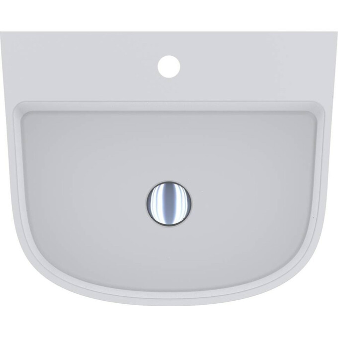 Раковина Miraggio Halifax Mirasoft 0002446 (52x43 см, белая матовая, напольная), Технология производства: Mirasoft Technology, Цвет производителя: белый матовый, фото 2