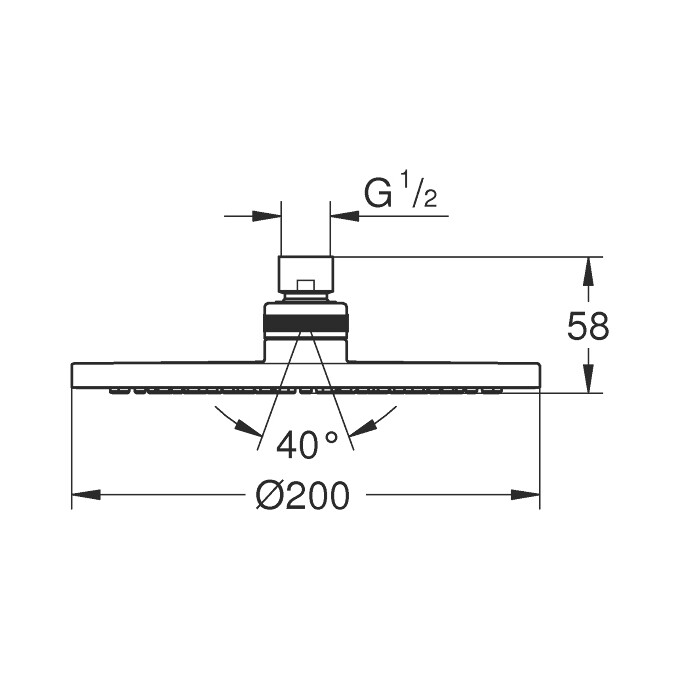 Душевая система скрытого монтажа Grohe BauClassic Tempesta (29047000+27541001+28576000+26406003), фото 7
