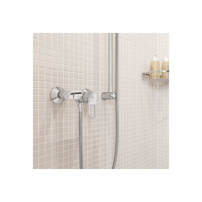 Смеситель для душа Grohe BauLoop New Tempesta Classic (23634001+27598001, с душевым гарнитуром), фото 5