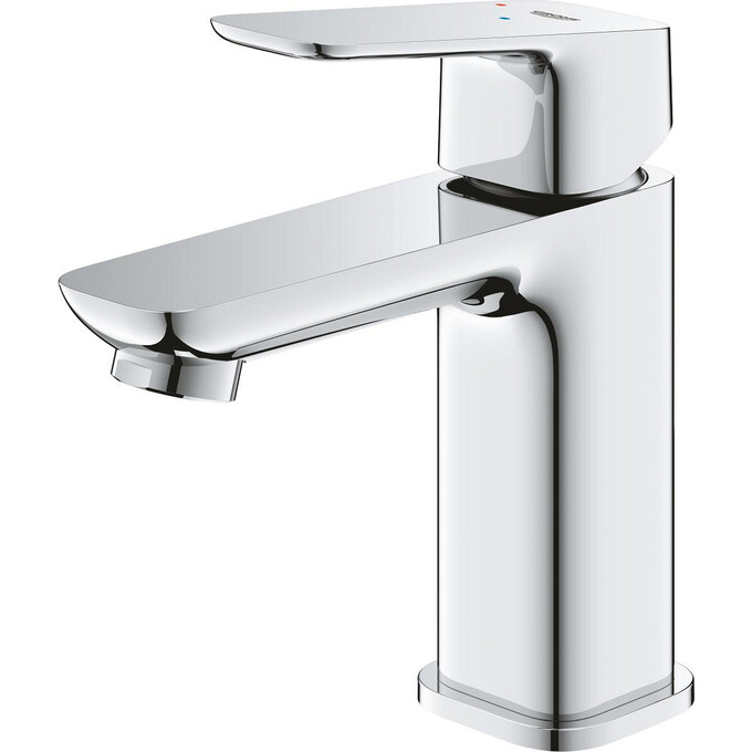 Змішувач для умивальника Grohe Cubeo ColdStart S-Size 1017320000 (хром, з донним клапаном), Колір виробника: хром, фото , изображение 3