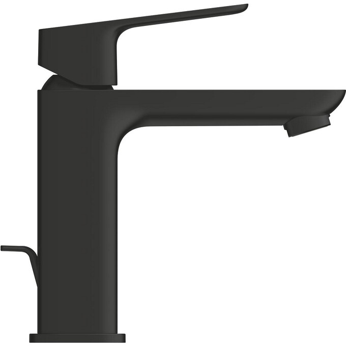 Змішувач для умивальника Grohe Cubeo M-Size 1017492430 (чорний матовий, з донним клапаном), Колір виробника: чорний матовий, фото , изображение 3