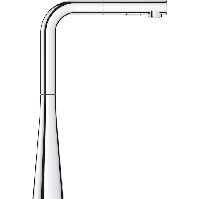 Смеситель для кухни Grohe Scala 30441000 (хром, с выдвижной лейкой), Цвет производителя: хром, фото 3