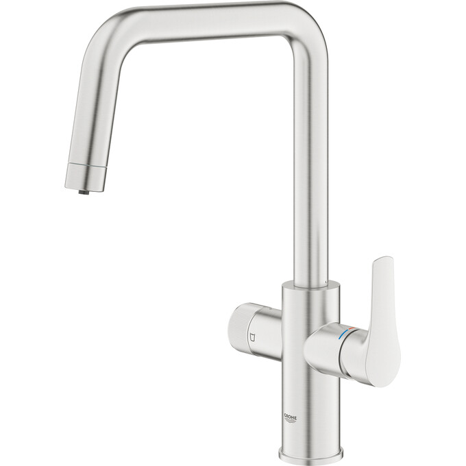Змішувач для кухні Grohe Blue Pure Start 30595DC0 (суперсталь, з підключенням питної води), Колір виробника: суперсталь, фото , изображение 5
