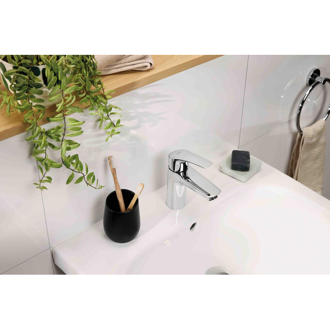 Змішувач для умивальника Grohe Eurosmart ColdStart S-Size 23372003 (з ланцюжком), фото , изображение 4