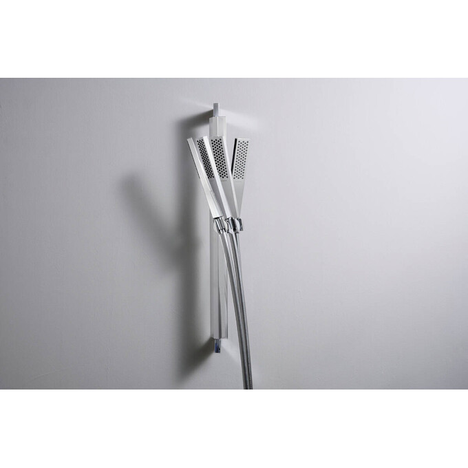 Лейка для душа Hansgrohe Pulsify E Ecosmart Chrome 24320000 (хром, однорежимная), Цвет производителя: хром, фото 8