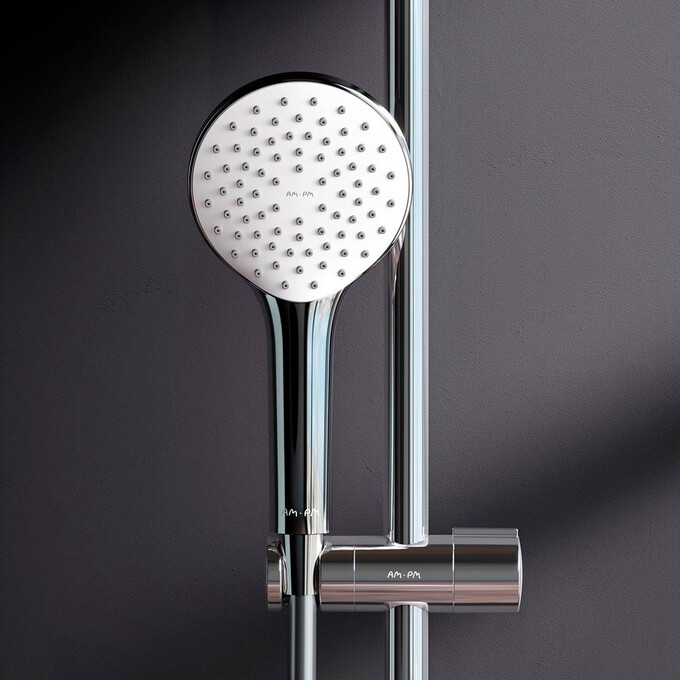 Душевая система Am.Pm Gem F0790000 (без смесителя), Цвет производителя: хром, фото 8