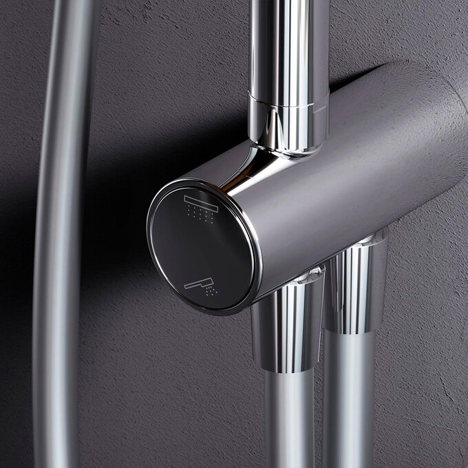 Душевая система Am.Pm Gem F0790000 (без смесителя), Цвет производителя: хром, фото 6