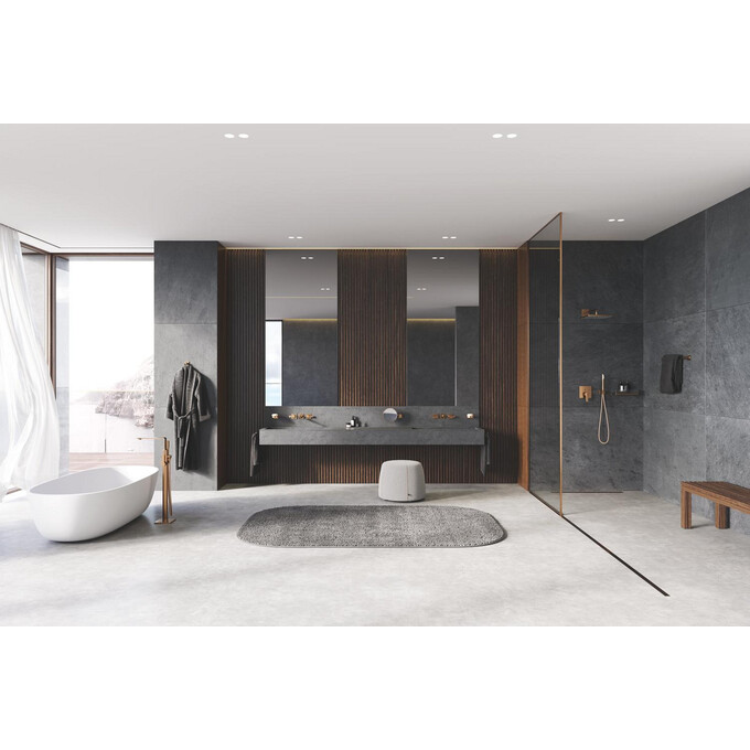 Лійка для душу Grohe Spa Rainshower Aqua Stick 26866DL0 (теплий захід сонця матовий, однорежимна), Колір виробника: теплий захід матовий, фото , изображение 3