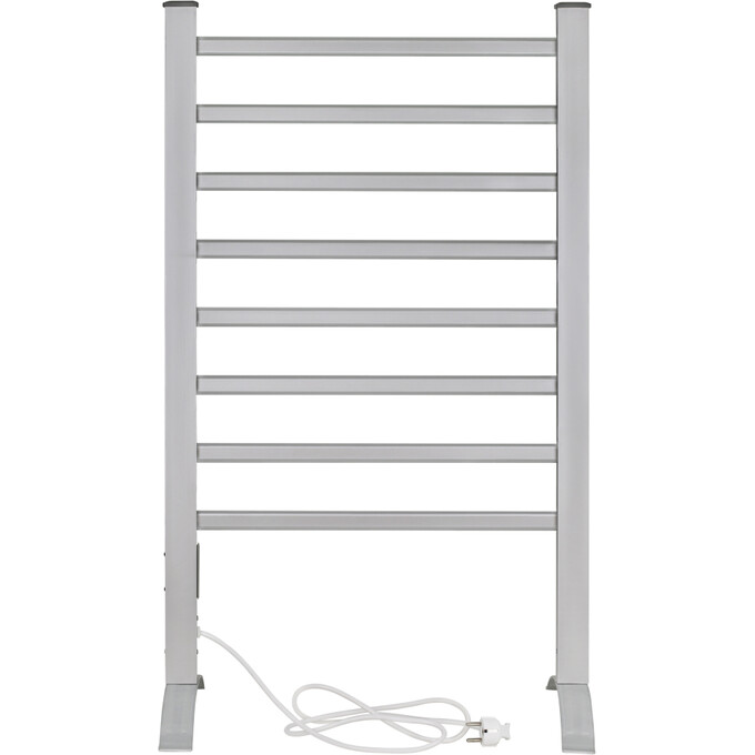 Електрична рушникосушарка Qtap Arvin (SIL) Grey QTARVSIL32708 (535x910, сіра, ліва, з таймером), фото 