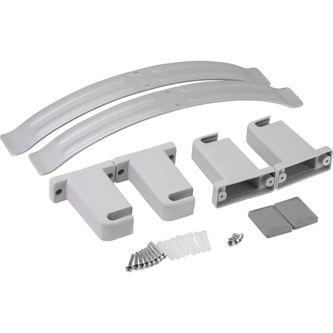 Електрична рушникосушарка Qtap Arvin (SIL) Grey QTARVSIL32708 (535x910, сіра, ліва, з таймером), фото , изображение 5