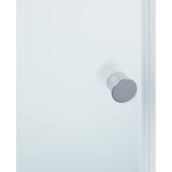 Душевая кабина Qtap Pisces Chrome PISCRM1079SP5 (90x90 см, стекло матовое, профиль хром), Доступные размеры: 90 x 90, Цвет производителя: хром, фото 4