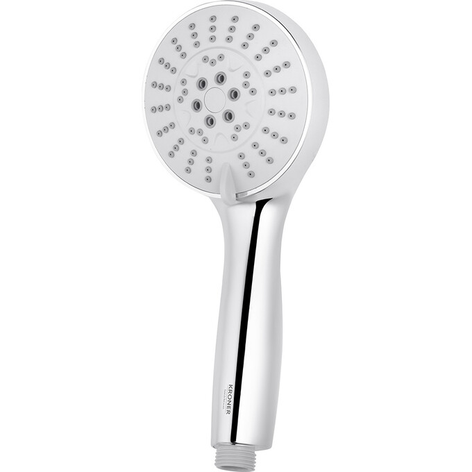 Змішувач для ванни Kroner KRP Enzo C060 (з лійкою та шлангом), фото , изображение 4