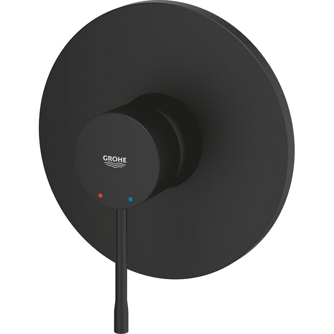 Внешняя часть смесителя для душа Grohe Essence 24168KF1 (фантомный черный), Цвет производителя: фантомный черный матовый, фото 3