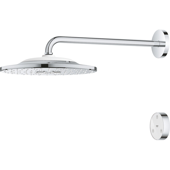 Верхній душ Grohe Rainshower SmartConnect 310 26640000 (2 режими струменя, з кронштейном та дистанційним керуванням), фото , изображение 6