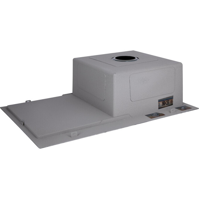 Мийка для кухні Lidz Handmade H7849BL Brushed Black LDH7849BLPVD43624 (78x49 см, брошована чорна, 3.0/1.0 мм, з сифоном і дозатором), Доступні розміри: 78 x 49 L, Колір виробника: фарбований чорний, фото , изображение 4