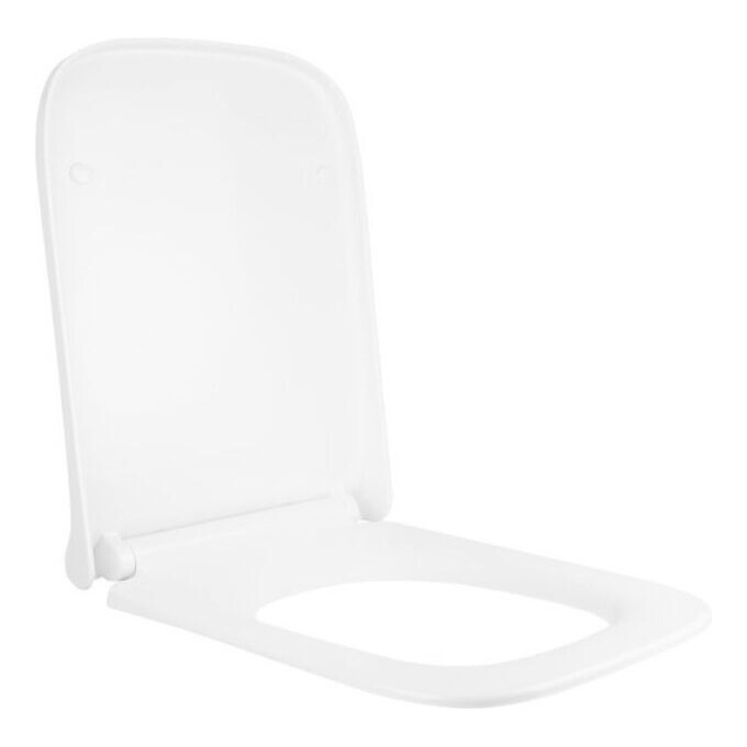 Безобідковий підвісний унітаз Qtap Tern Ultra Quiet Rimless QT17332303ASW (з сидінням), фото , изображение 8