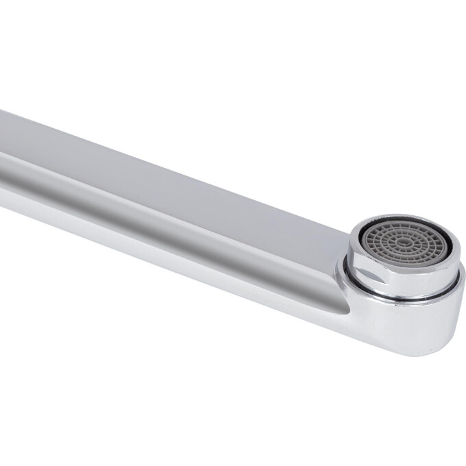 Смеситель для ванны Lidz Wieza 005 Chrome LDWIE005CRM45411 (с лейкой и шлангом), фото 5