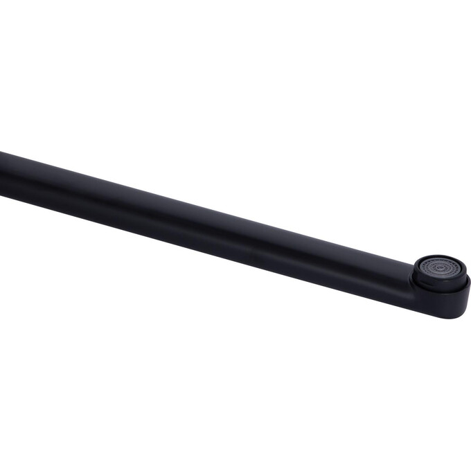 Смеситель для ванны Lidz Latwa 005 Black Matt LDLAT005BLA45420 (черный матовый, с лейкой и шлангом), Цвет производителя: черный матовый, фото 6