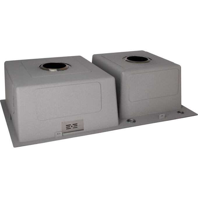 Мийка для кухні Lidz Handmade H7843 Brushed Black LDH7843BPVD45586 (78x43 см, брошована чорна, 3.0/1.0 мм, з сифоном і дозатором), фото , изображение 4