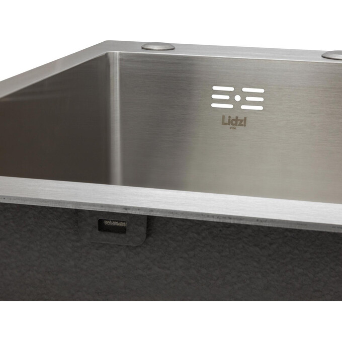 Мийка для кухні Lidz Handmade H7849R Brushed Steel LDH7849BRUR45591 (78x49 см, брошована сталь, 3.0/1.0 мм, з сифоном і дозатором), Доступні розміри: 78 x 49 R, Колір виробника: брашована нержавіюча сталь, фото , изображение 3