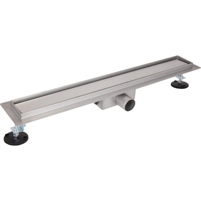 Душовий трап Qtap Taurus Tile700 QTTAUTILE700 (70 см, полірована нержавійка), Колір виробника: нержавіюча сталь, Доступні розміри: 70, фото 