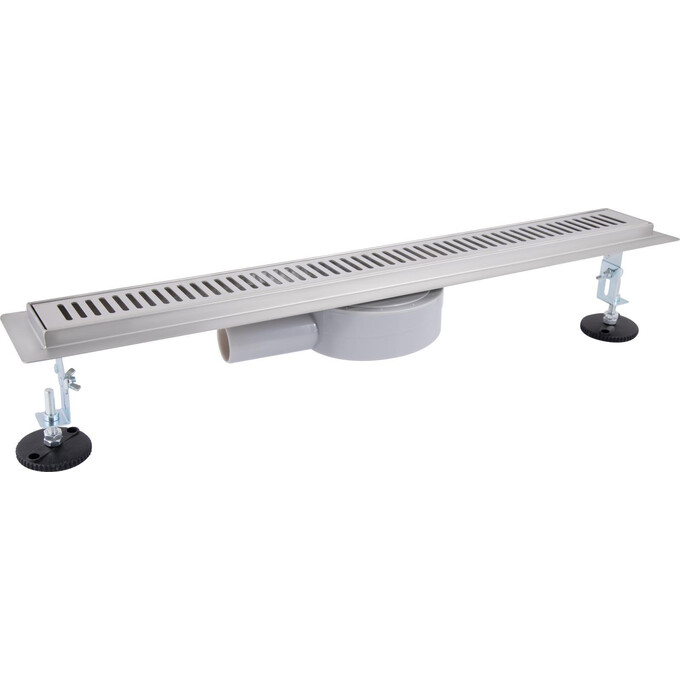 Душевой трап Qtap Scorpio FA800 QTSCOFA800 (80 см, полированная нержавейка), Цвет производителя: нержавейка, Доступные размеры: 80, фото 