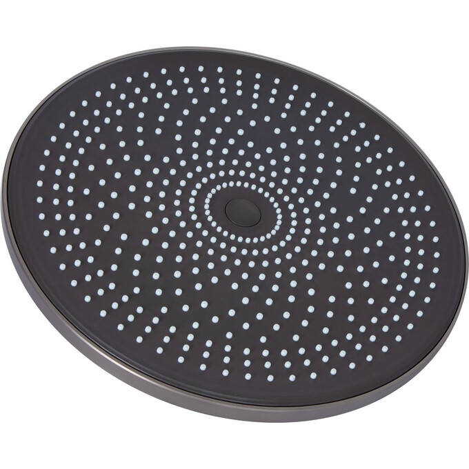 Душевая система Qtap Slavonice Gunmetal Black QTSLA111GMB45905 (черный металлик, с изливом, каскад), Цвет производителя: черный металлик, фото 6