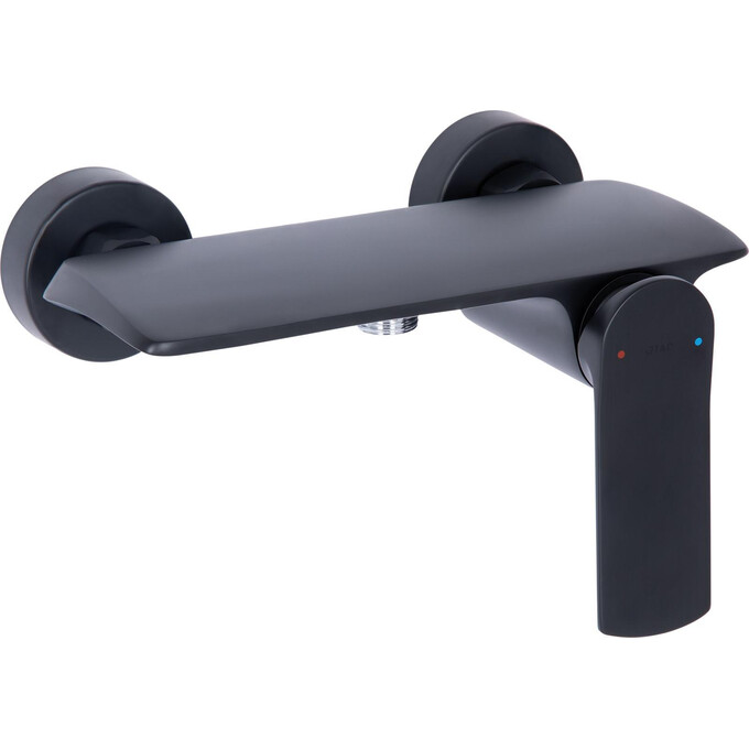 Смеситель для душа Qtap Slavonice Black Matt QTSLA266BLM45908 (черный матовый), Цвет производителя: черный матовый, фото 
