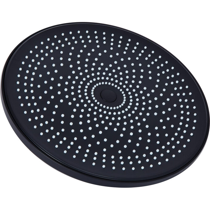 Душевая система Qtap Slavonice Black Matt QTSLA111BLM45911 (черная матовая, с изливом), Цвет производителя: черный матовый, фото 7