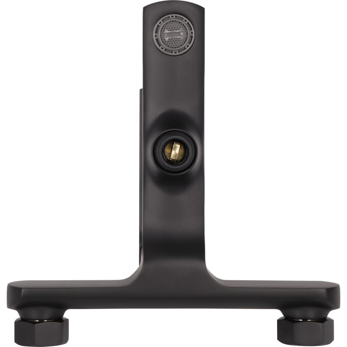 Змішувач для ванни Qtap Slavonice Black Matt QTSLA259BLM45918 (чорний матовий), фото , изображение 5